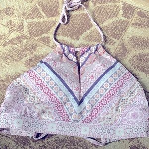 Athleta strappy bikini top